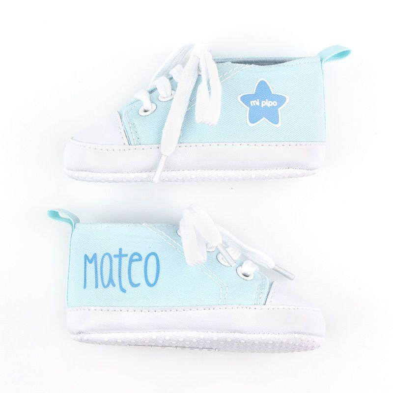 Caja Regalo Bebé Zapatillas Personalizadas Chupete - Nanetes #